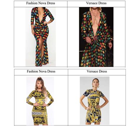 Versace, Fashion Nova sew up dress copying dispute shortly 